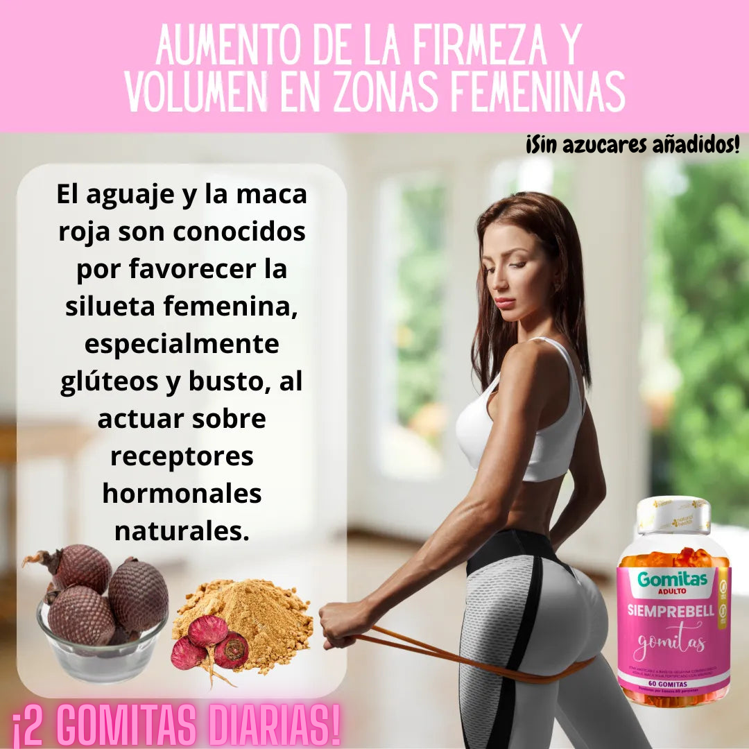 GOMITAS SIEMPREBELL ADULTO X 1 UND
