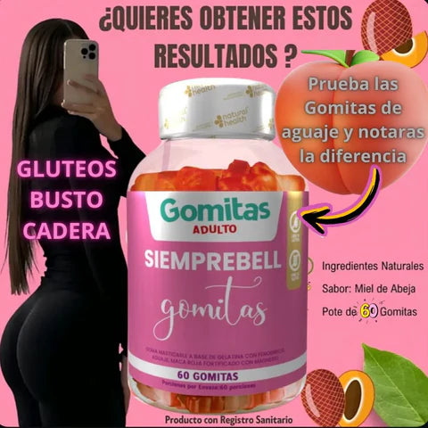 GOMITAS SIEMPREBELL ADULTO X 1 UND