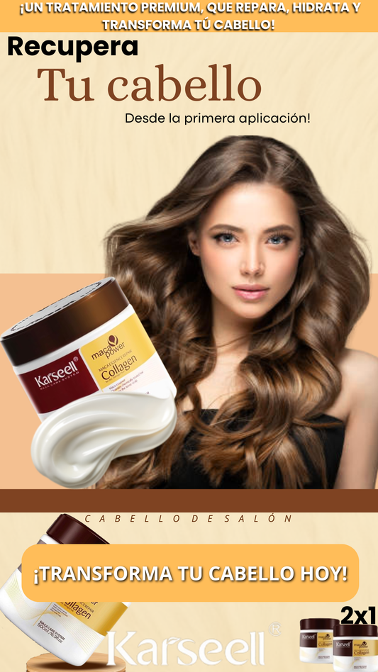 MASCARILLA CAPILAR KARSEELL 2x1!
