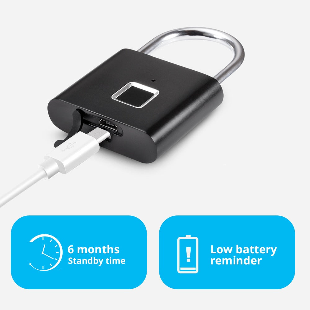 Candado biométrico.